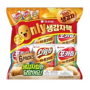 Orion Only Fresh Potato Pack Set 6 Packs, 180g