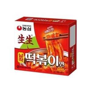 Nongshim Saengsaeng Flat Tteokbokki Noodle 2ea, 516g